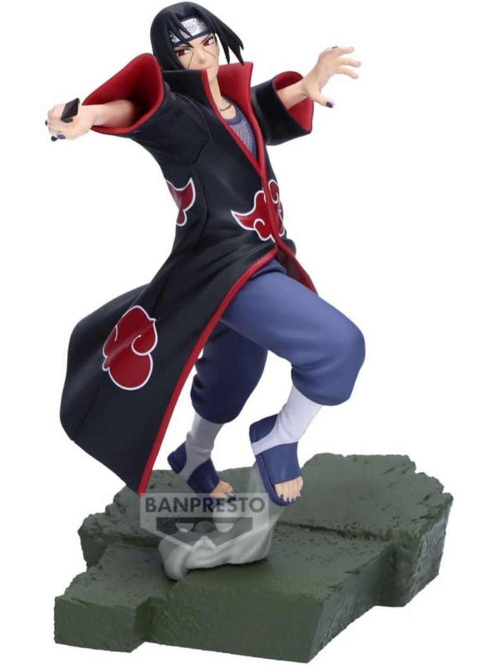 Naruto Shippuden Itachi Uchiha Battle Figure - Collectible Anime Action Toy